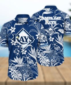 Tampa Bay Rays MLB Hawaiian Shirt Traveltime Aloha Shirt