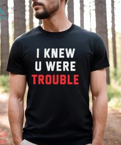 Taylor Swift I Knew U Were Trouble The Eras Tour Paris Shirt