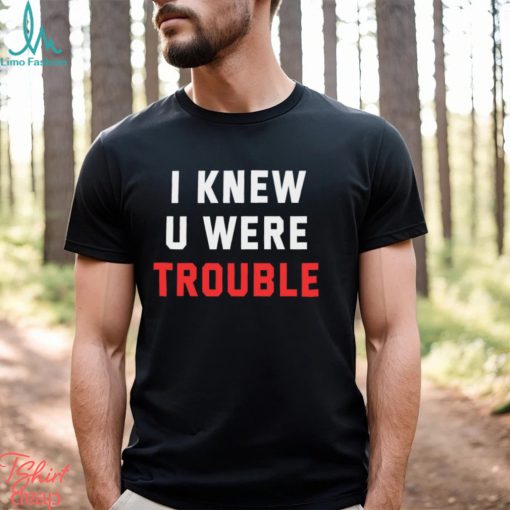Taylor Swift I Knew U Were Trouble The Eras Tour Paris Shirt