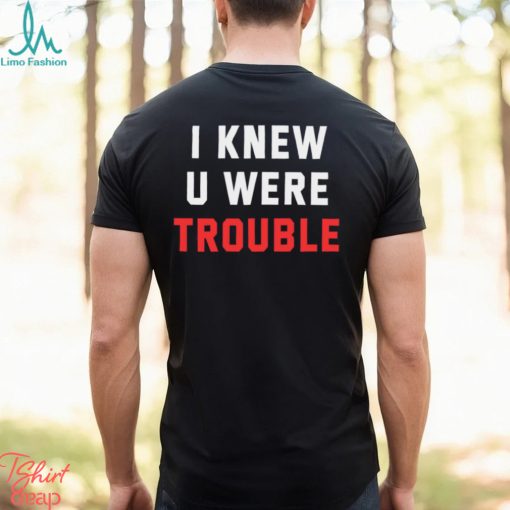Taylor Swift I Knew U Were Trouble The Eras Tour Paris Shirt