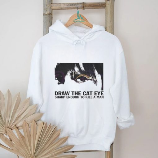 Taylor swift draw the cat eye 2024 shirt