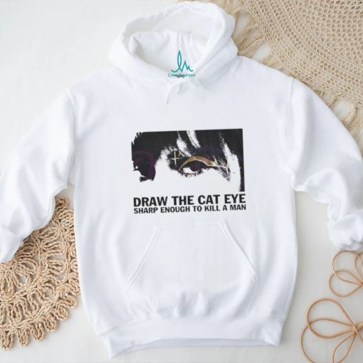 Taylor swift draw the cat eye 2024 shirt