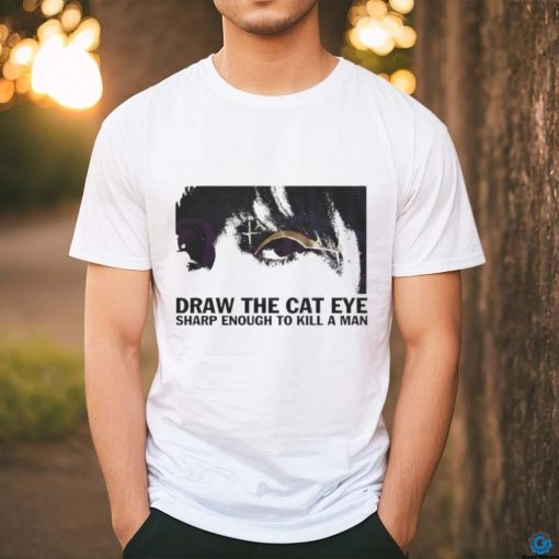 Taylor swift draw the cat eye 2024 shirt