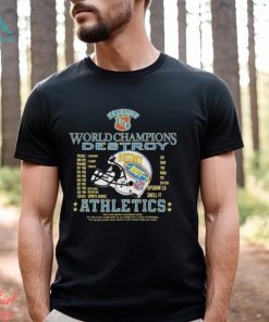 Team Riot RTR World Champions Destroy Athletics Shirt