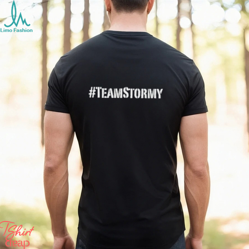Team Stormy White Logo T Shirt Team Stormy White Logo T Shirt