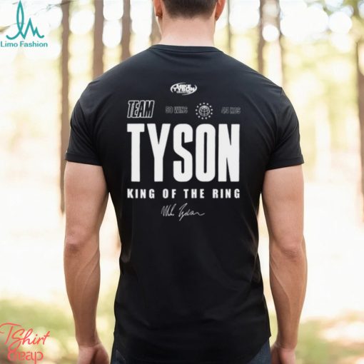 Team Tyson Mike Tyson King Of The Ring T Shirt