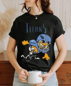 Tennessee Titans Garfield Cat Grumpy Football Player T Shirt