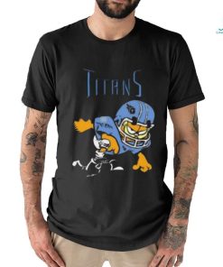 Tennessee Titans Garfield Cat Grumpy Football Player T Shirt