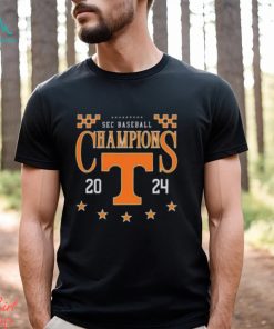 Tennessee Volunteers 2024 SEC Baseball Champions Locker Room Unisex T Shirt