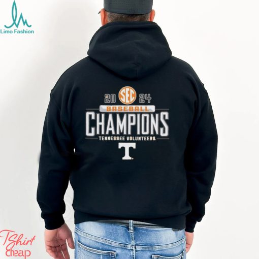 Tennessee Volunteers 2024 SEC East Baseball Regular Season Champions Locker Room T Shirt