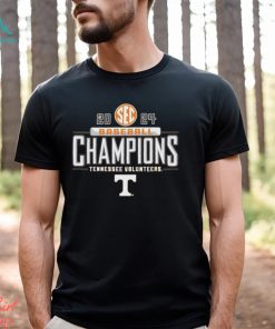 Tennessee Volunteers 2024 SEC East Baseball Regular Season Champions Locker Room T Shirt