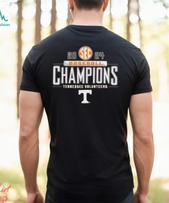 Tennessee Volunteers 2024 SEC East Baseball Regular Season Champions Locker Room T Shirt