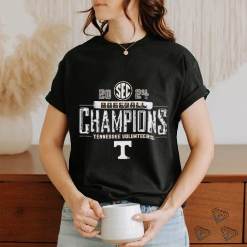 Tennessee Volunteers 2024 Sec East Baseball Regular Season Champions Locker Room T Shirt