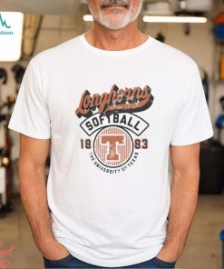 Texas Longhorns Ivory Baseball Logo T Shirt