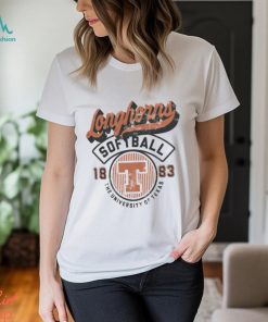 Texas Longhorns Ivory Baseball Logo T Shirt