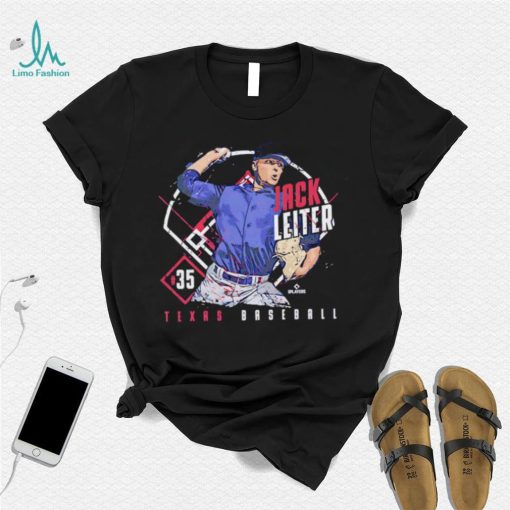 Texas Longhorns Jack Leiter no 35 Texas Ballpark shirt