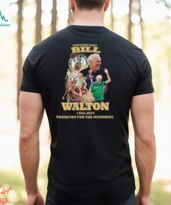 Thank You Bill Walton 1952 2024 Thank You For The Memories T Shirt