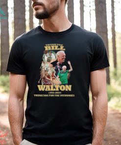 Thank You Bill Walton 1952 2024 Thank You For The Memories T Shirt