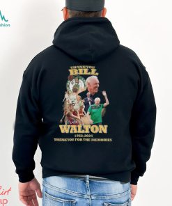 Thank You Bill Walton 1952 2024 Thank You For The Memories T Shirt