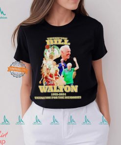 Thank You Bill Walton Boston Celtics 1952 2024 thank you for the memories t shirt