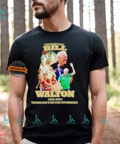 Thank You Bill Walton Boston Celtics 1952 2024 thank you for the memories t shirt