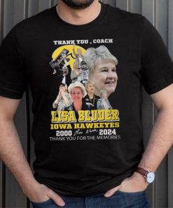 Thank You, Coach Lisa Bluder Iowa Hawkeyes 2000 2024 Thank You For The Memories T Shirt