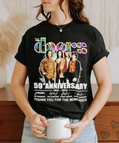 Thank You For The Memories The Doors 59th Anniversary 1965 2024 T shirt