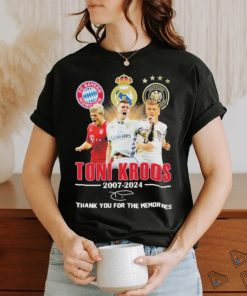 Thank You For The Memories Toni Kroos 2007 2024 T shirt