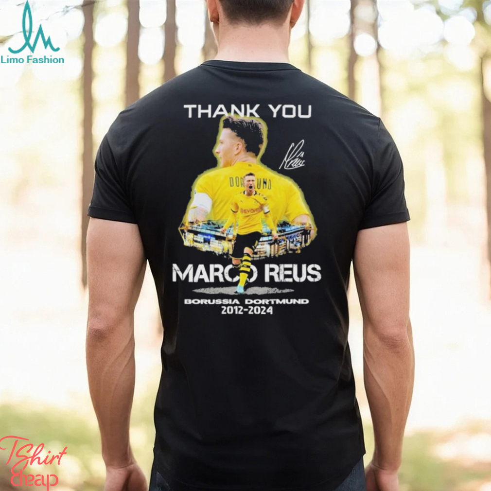 Thank You Marco Reus Borussia Fortmund 2012 2024 T Shirt Thank You Marco Reus Borussia Fortmund 2012 2024 T Shirt