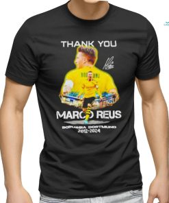 Thank you Marco Reus Borussia Dortmund 2012 2024 signature shirt