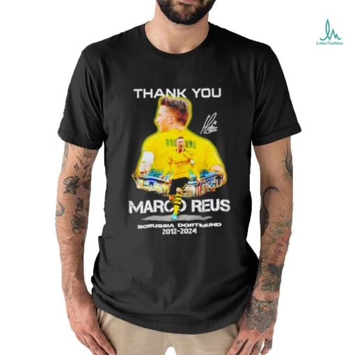 Thank you Marco Reus Borussia Dortmund 2012 2024 signature shirt