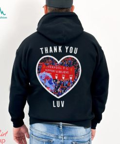 Thank you luv ill never walk alone again Liverpool FC shirt