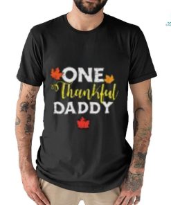 Thankful Papa Thanksgiving Family Matching for Dad Kids Long Sleeve Shirt