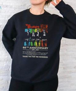 The Beatles 60th Anniversary Signature Shirt, A Hard Days Night T Shirt