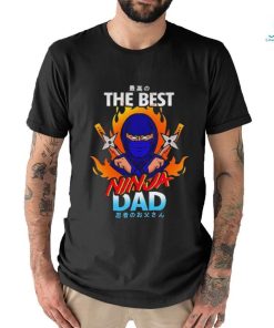 The Best Ninja Dad Japanese 2024 T shirt