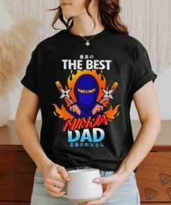 The Best Ninja Dad Japanese 2024 T shirt