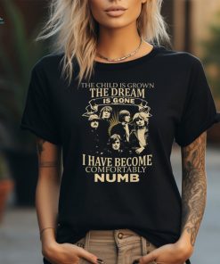 The Child Is Grown The Dream Is Gone I Have Become Comfortably Numb ACDC T Shirt