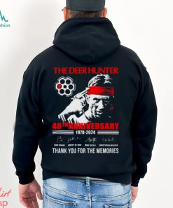 The Deer Hunter 46th Anniversary 1978 2024 Thank You For The Memories T Shirt