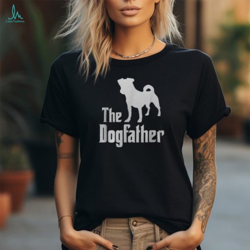 The Dogfather Dog Jack Russell Terrier Men’s T shirt Back Print