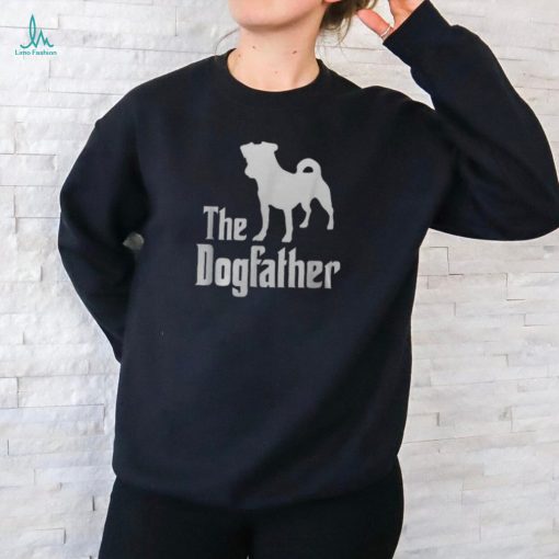 The Dogfather Dog Jack Russell Terrier Men’s T shirt Back Print