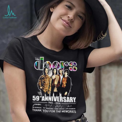 The Doors 59th Anniversary 1965 2024 Thank You For The Memories Signatures Shirt