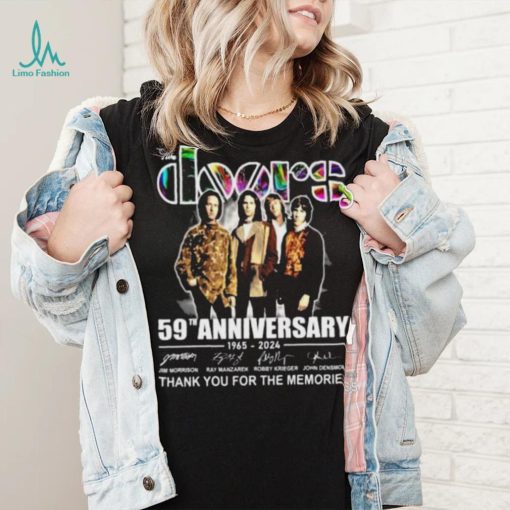 The Doors 59th Anniversary 1965 2024 Thank You For The Memories Signatures Shirt