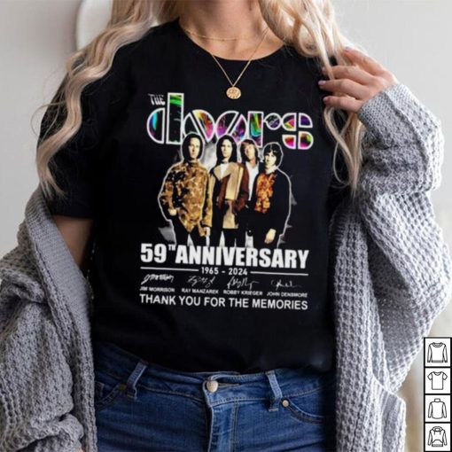 The Doors 59th Anniversary 1965 2024 Thank You For The Memories Signatures Shirt