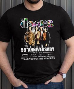 The Doors 59th Anniversary 1965 2024 Thank You For The Memories Signatures Shirt