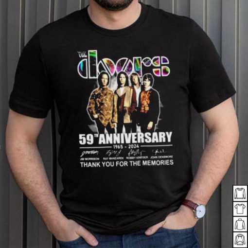 The Doors 59th Anniversary 1965 2024 Thank You For The Memories Signatures Shirt