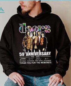 The Doors 59th Anniversary 1965 2024 Thank You For The Memories Signatures Shirt
