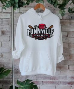 The Funnville Nine podcast of Richmond Flying Squirrels logo shirt