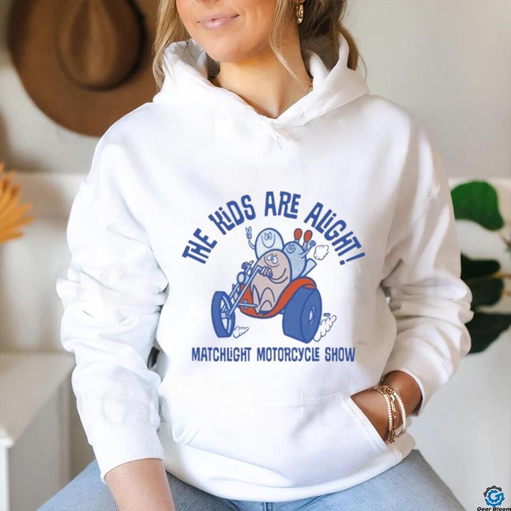 The Kids Are Alright Fartco Matchlight Motorcycle Show Shirt The Kids Are Alright Fartco Matchlight Motorcycle Show Shirt