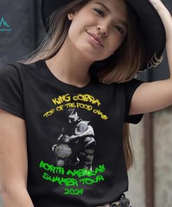 The King Cobra exotic top of the food chain tour shirt