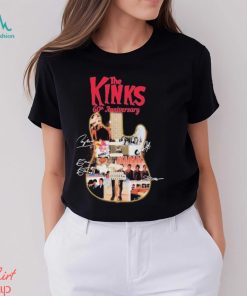 The Kinks 60th Anniversary Collection Signatures shirt
